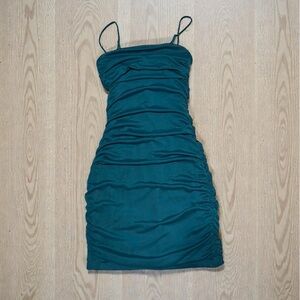 Garage Teal Mini Dress Worn Once